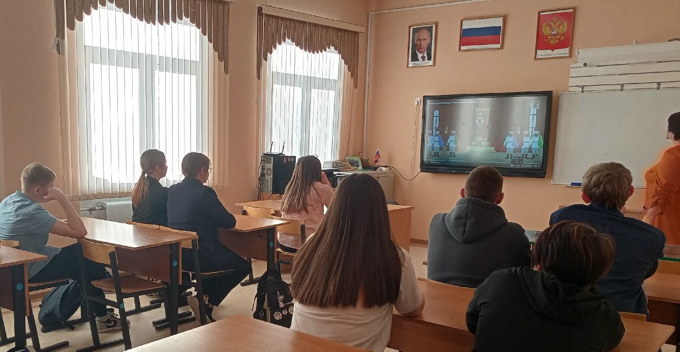 Просветительский час «Выборы в России», посвященный Дню молодого избирателя.