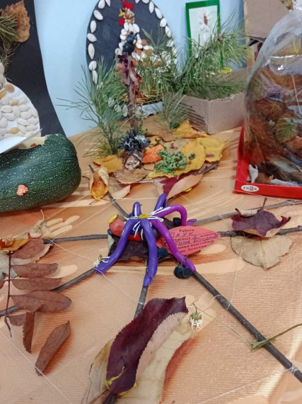Выставка детского творчества из природного материала &laquo;Осенние подарки&raquo;.